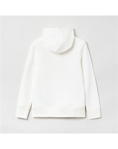 Толстовка с капюшоном и нашивкой-логотипом, белый Gap