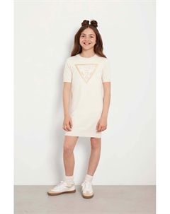 Платье для маленькой девочки, бежевый Guess