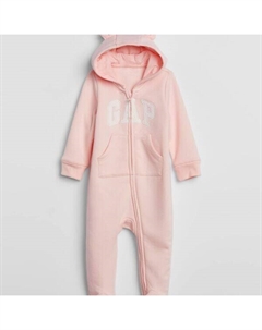 Комбинезон с ножками и капюшоном для новорожденного, розовый Gap