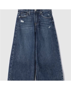 Мешковатые джинсы с микропотертостями, синий Gap