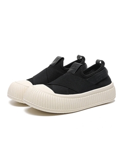 Кеды, скейтборд обувь женская низкая, черный Mulinsen