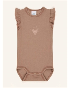 Боди с воланами, коричневый Sanetta