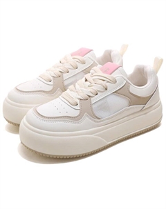 Кеды, скейтборд обувь женская низкая, бежевый/хаки Mulinsen