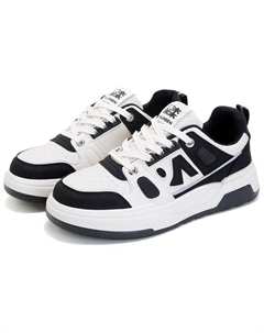 Кеды, скейтборд обувь женская низкая, бежевый/розовый Mulinsen