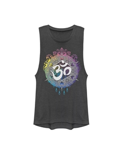 Футболка с ярким дизайном Juniors' Om Muscle Unbranded