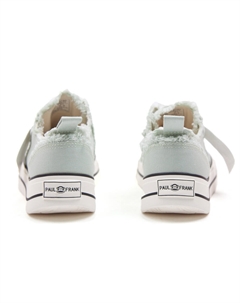 Кеды, скейтборд обувь женская низкая, цвет Light Green Paul frank