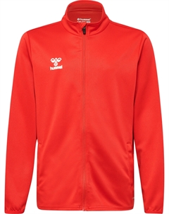 Толстовка Reißverschlussjacke Hmlessential Track Jacket Kids, цвет TRUE RED Hummel