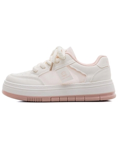 Кеды, скейтборд обувь женская низкая, белый Paul frank