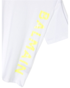 Kids футболка с логотипом, белый Balmain