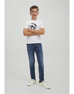 Джинсы приталенного кроя JJIGLENN JJORIGINAL , синий деним Jack & jones junior