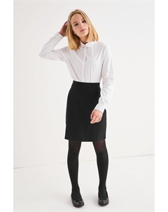 Юбка-карандаш без застежки для пожилых людей из эластичного трикотажа, черный Next