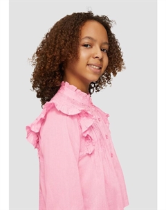 Блуза sOliver langarm, розовый S.oliver