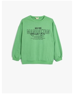 Толстовка, зеленый Koton