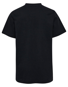 Футболка S/S Hmltukas Kinder, цвет black beauty/marshmallow Hummel