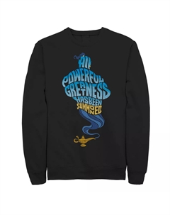 Флисовая рубашка Junior's Disney's Aladdin Genie All Powerful Greatness Licensed character