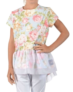 Туника, цвет hellblau rose - bunt Kmisso