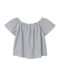 Блуза NKFDENIZA S/S TOP, черный Name it
