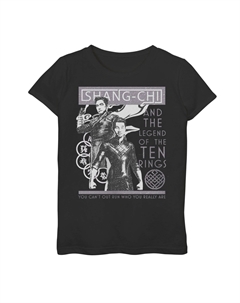 Футболка с рисунком «Отец и сын» для девочек 7–16 лет Shang-Chi Marvel