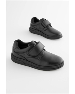 Школьные туфли с ремнем, черный Next