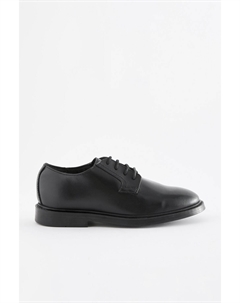 Кожаные школьные туфли с квадратными носами, черный Next