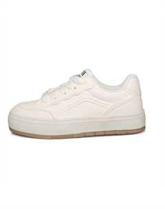 Кеды, скейтборд обувь женская низкая бежевая B10crown