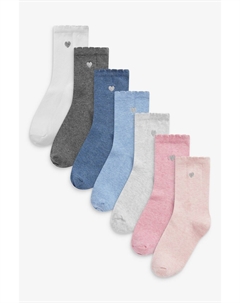 Набор носков, 7 пар, мультиколор Next