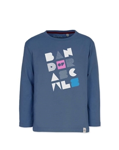 Лонгслив Shapes, синий Band of rascals