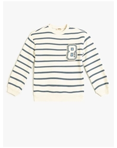 Толстовка, цвет blau gestreift Koton