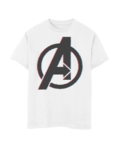 Футболка с цветным поп-логотипом Avengers 8–20 для мальчиков 8–20 лет Marvel