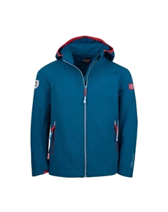 Куртка Kvalvika, цвет petrol Trollkids