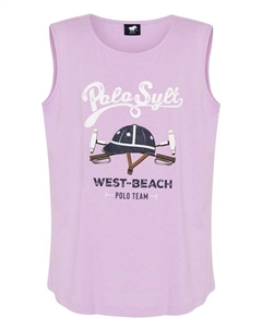 Топ, фиолетовый Polo sylt