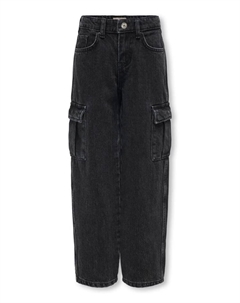 Джинсы Cargo KOGHARMONY, цвет washed black Kids only