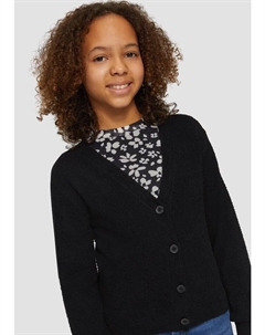 Кардиган sOliver Strickjacke langarm, черный S.oliver