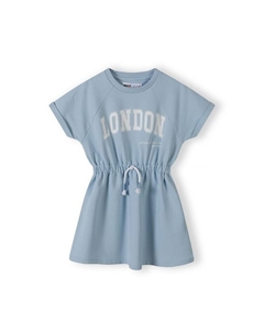 Платье Knielange er (Midi) 18FLEECE 68, синий Minoti