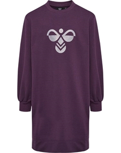 Платье L/S Hmlane Gymnastik Mädchen, цвет plum perfect Hummel