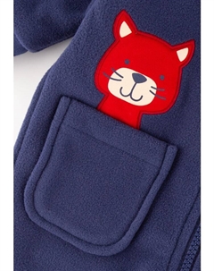 Комбинезон Fleece wild cat, синий Sigikid