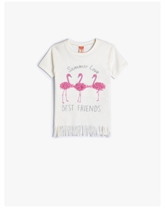 Футболка T shirt, экрю Koton