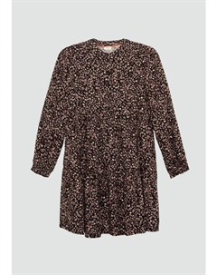 Платье sOliver kurz, цвет mehrfarbig-schwarz S.oliver