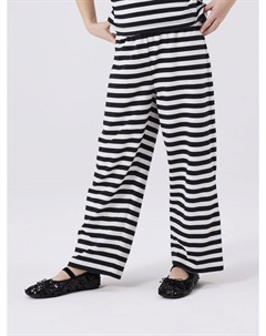 Тканевые брюки weiter Beinschnitt verstellbarer Bund elastisch, черный Name it