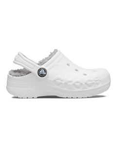 Сабо Baya, белый Crocs