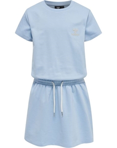 Платье Verstellbare Taille S/S Hmlcalida Mädchen, цвет cerulean Hummel