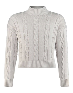 Пуловер, белый Blue effect