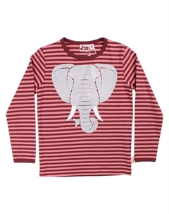 Рубашка с длинным рукавом Elefant Silver Glitter, красный Danefae