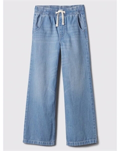 Джинсы Wide leg, синий Gap
