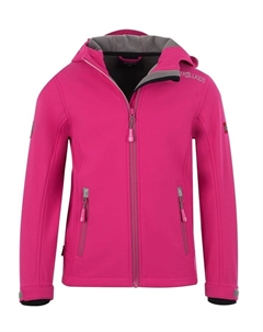 Куртка Trollfjord, цвет bright pink Trollkids