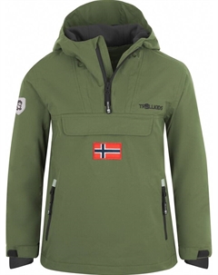 Зимняя куртка Kirkenes, хаки Trollkids