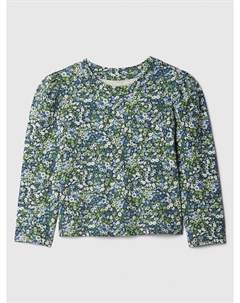 Лонгслив, зеленый Gap