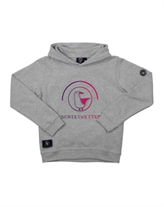 Худи Kinder Toni, цвет greymelange Schietwetter