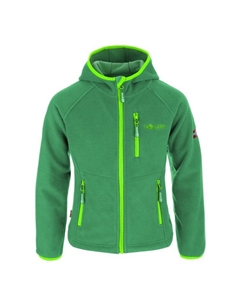 Флисовая куртка Stavanger, цвет dark green Trollkids