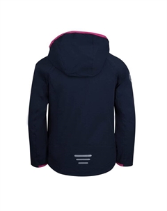 Куртка Kvalvika, цвет navy/pink Trollkids